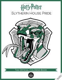 Get this harry potter coloring pages for31774. Harry Potter Slytherin House Pride The Official Coloring Book Book By Insight Editions Official Publisher Page Simon Schuster