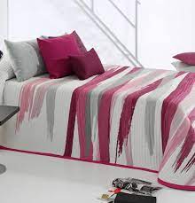 Couvre Lit Jacquard Beyker Rose Reig Marti Blancollection