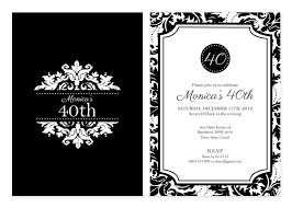 Black And White Theme Party Invitations Templates Black White Damask Party Invitations Personalised Damask Weddin Personalised Party Invitations Graduation Party Invitations Templates Party Invite Template
