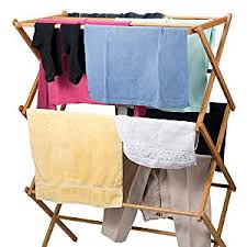 Check spelling or type a new query. Amazon Com Home It Clothes Drying Rack Bamboo Wooden Clothes Rack Heavy Duty Cloth Drying Stand Home Kitchen