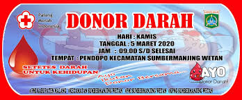 Oleh gurupendidikandiposting pada 14 januari 2021. Pmi Sumbermnajing Wetan Agendakan Donor Darah Warta Cakrawala