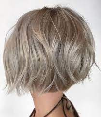 New Ash Blonde Short Hair Ideas Short Bob Hairstyles Thick Hair Styles Ash Blonde Short Hair