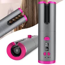 Wireless Auto Rotating Ceramic Hair Curler ماكينة تجعيد الشعر الأوتوماتيكية القابلة لإعادة الشحن Automatic Hair Curler Hair Curlers Curlers