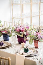 Create A Gorgeous Tablescape Using Debi Lilly Design Products Found At Your Local Safeway These Jewel Toned Floral Velvet Pumpkins Fall Decor Wine And Liquor