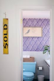 The design elements library building core contains 80 symbols quick and easy drawing professional looking plans with ceiling design ideas for demonstration on the. Create A Wallpaper Look With A Geometric Stencil A Beautiful Mess