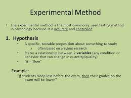 For our educational research example, if the control group consisted only of people between the ages of 18 and 20 and the experimental group contained people between the ages of 30 and 35. Research Methods Experimentation Mr Koch Ap Psychology Forest Lake High School Ppt Download
