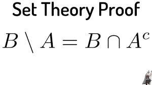 Set Theory Proof Example Theories Math Videos Proof