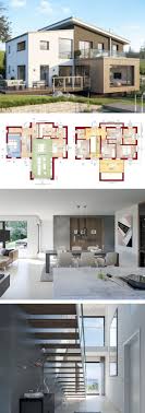 offset pent roof house modern with gallery office extension detached house build decoration trends prefabricated houses architecture house house roof