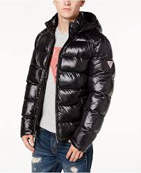 Mens Hooded Puffer Coat