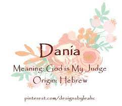 Prudence is latin derived feminine name. Baby Girl Name Dania Meaning God Is My Judge Origin Hebrew Www Pinterest Com Designsbyleahc Dan Baby Girl Names Unique Baby Names Baby Name List