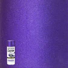 Rust Oleum Automotive 11 Oz Matte Electric Purple Custom Lacquer Spray Paint 6 Pack 340567 The Home Depot