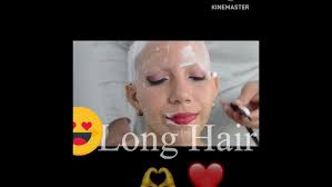 fhaircut-1105 longhair show headshave 坊主頭に剃る剃光头haircut BOB 剪短发短髪にするperm  hair 断发- YouTube