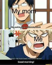 Watch my hero academia full episodes online english sub other title: Pin By Cloudy On Bnha Meme Anime Jokes Anime Funny My Hero