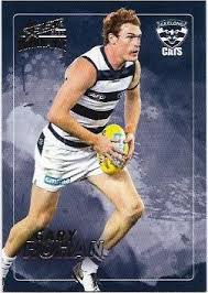 With chris radburn from 2gb. 2020 Select Dominance Base Card 82 Gary Rohan Geelong Apt Collectables