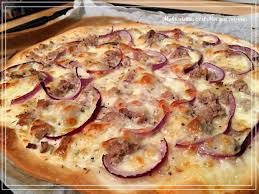Pizza Au Thon A La Moutarde Au Miel En 2020 Pizza Thon Recettes De Cuisine Cuisine