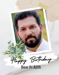 Happy birthday dear Ajith acha. Praying for God's abundant blessings to be  upon you today and always. With love and prayers from everyone at St  Mary's. 🎈🎂🎈❤️🎂🎈❤️