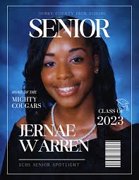 Congratulations Jernae! You have a bright future before you! “You may not  always have a comfortable life and you will not always be able to solve all  of the world's problems at