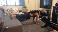 Bag loaded Decline Push Ups