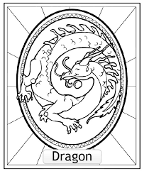 dragon coloriage de signes astrologiques chinois gratuit a colorier coloriages pour enfants barbie lilli original