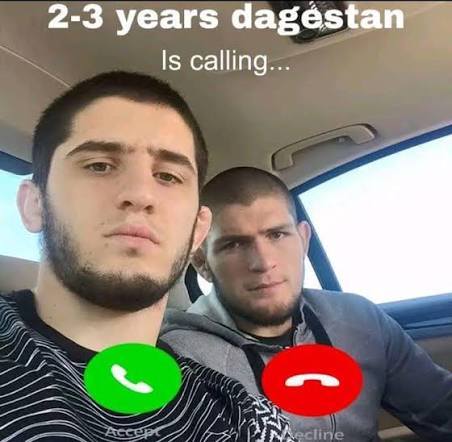 Dagestan is calling you for 2-3 years 😂
