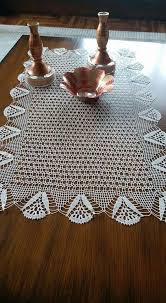 Pin By Nagla Elgedawy On Oval Mafrsh Crochet Doilies Crochet Tablecloth Crochet Edging
