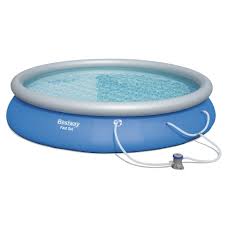 Bestway Fast Set 15 Ft X 33 Pool Set In 2020 Above Ground Swimming Pools Swimming Pools Bestway