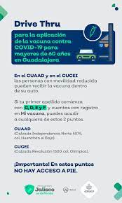 Con esto, se amplía el número de mexicanos en poder ser vacunados. Secretaria De Salud Jalisco On Twitter Este Sabado La Secretaria Del Bienestar Acordo Abrir La Vacunacion Contra Covid19 Para Adultos Mayores Residentes De Guadalajara A Las Letras C D E Y F