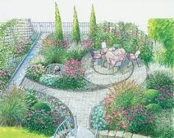 Ein Gemutliches Gartenzimmer Design Kleiner Garten Garten Garten Design Plane