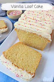 Vanilla Loaf Cake Recipe In 2020 Vanilla Loaf Cake Loaf Cake Vanilla Recipes