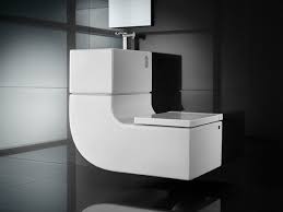 roca w + w integrated washbasin white