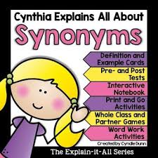 Synonyms Activities Distance Learning Home School Independent Packet Synonym Activities Word Work Activities Reading Comprehension