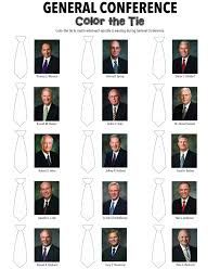 This beautiful coloring page features mary, the mother of christ, and the baby jesus. Color The Tie That Each Apostle Is Wearing During General Conference Lds Conference Activities Lds General Conference Activities General Conference Activities