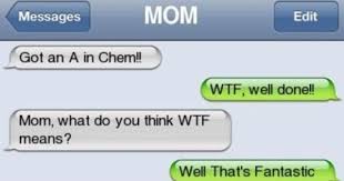 Wtf Fail 19 Hilarious Text Message Fails By Mom Funny Text Conversations Funny Text Messages Funny Texts From Parents