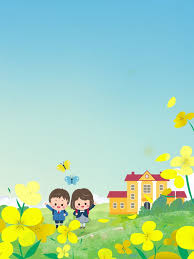 روضة أطفال مدرسة ابتدائية نشاط رسوم متحركة دافئة خلفية مادة صورة الخلفية للتحميل مجانا