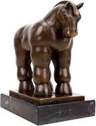 All bronze horse artwork ships within 48 hours choose your favorite bronze horse designs and purchase them as wall art, home decor, phone cases, tote bags, and more! Amazon Com Kunst Ambiente Fernando Botero Sculpture Horse 06 Berlin 2007 Contemporary Bronze Horse Statue Horse Bronze Horse Statue For Sale Home Kitchen