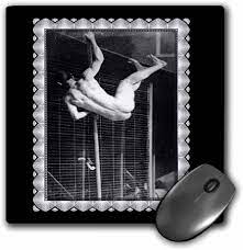Amazon.com : Pole Vaulter Vaulting over Fence in the Nude, 1885 Eadweard  Muybridge - Mouse Pad, 8 by 8 inches (mp_160800_1) : Office Products
