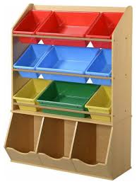 Honey can do kids storage organizer, 12 bin, primary colors with fast and free shipping on select orders. 12 Bin Organizer For Toys Etc With Nine Colorful Removable Plastic Bins Contemporary Toy Organizers By Bisonoffice