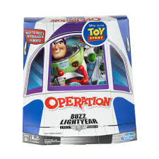 Juego de mesa operando portátil. Hasbro Games Operation Disney Pixar Toy Story Buzz Lightyear Juego De Mesa Recomendado Para Ninos De 6 Anos En Adelante