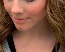 Women's Skinny Cross Necklace