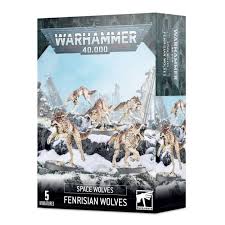 Games workshop warhammer 40k space wolves pack miniatures brand new. Warhammer 40 000 Space Wolves Fenrisian Wolves Pack 26 99