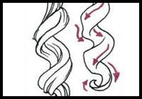 Learn how to draw male anime hairstyles pictures using these outlines or print just for coloring. How To Draw Curly Hair And Afro Ethnic Hair Drawing Tutorials Drawing How To Draw People S Frizzy And Curly Hair Drawing Lessons Step By Step Techniques For Cartoons Illustrations