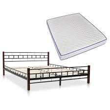 Die wirbelsäule der nutzer wird in jeder position optimal gestützt. Vidaxl Bett Mit Memory Schaum Matratze Schwarz Metall 160x200 Cm Gitoparts