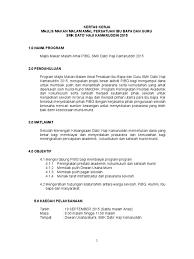 Kertas Kerja Makan Malam Amal