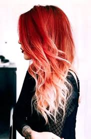 The Most Gorgeous Red Ombre Hair Ideas For Fiery Ladies Red Ombre Hair Ombre Hair Blonde Fire Ombre Hair