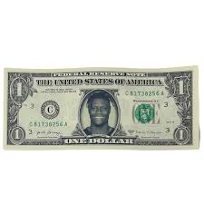 George Pickens Famous Face Dollar Bill