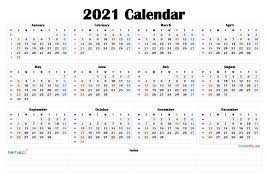 There are many events this year, in which you will get information about major events, important days, and holidays in the calendar of each. Printable 2021 Calendar By Month 21ytw192 Calendar With Week Numbers 12 Month Calendar Printable Yearly Calendar Template
