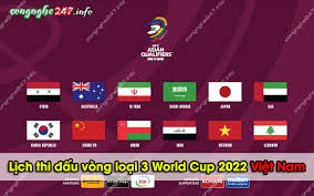 Lịch thi đấu bóng đá việt nam world cup 2021. Lá»‹ch Thi Ä'áº¥u Vong Loáº¡i 3 World Cup 2022 Viá»‡t Nam Chau A