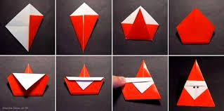 Mikulas Hajtogato Christmas Origami Origami Santa Origami Design