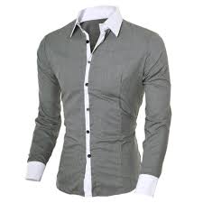 With so many men's shirts options out there, it might be best to start with simply figuring out the size of the shirt you need. Men S Shirts Fashion Personality Mens Casual Slim Long Sleeved Shirt Top Blouse 5colors Black White Men Shirt Style 2019 Casual Shirts Aliexpress
