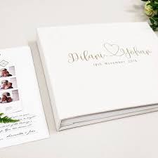 White Wedding Album With Gold Lettering Instax Picture Album Etsy Wedding Album Personalized Wedding Guest Book Wedding Book
